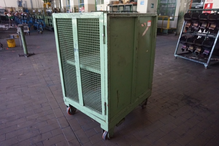 (2) x Portable Steel Containers