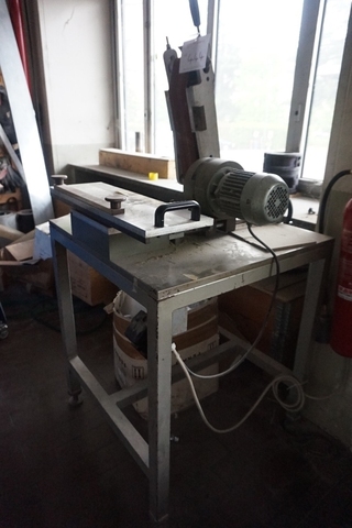 Binello 100mm Belt Linisher with Sliding Table