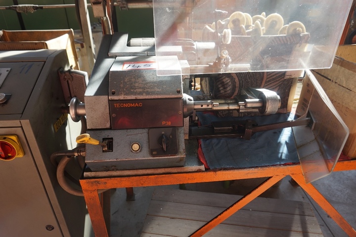 TECNOMAC P38 Bobbin Winders with Bucket Payoff