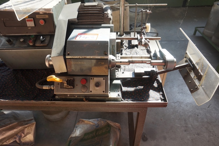 TECNOMAC P38 Bobbin Winders with Bucket Payoff