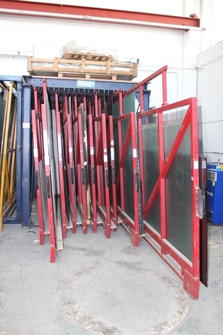 Grazi 10 Section Manual Glass Racking System