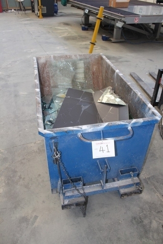 Steel Tilting Waste Container