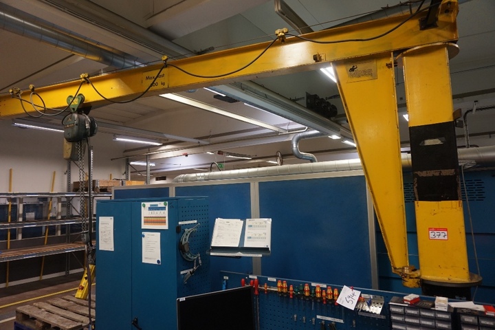 Jib Crane, Demag Hoist