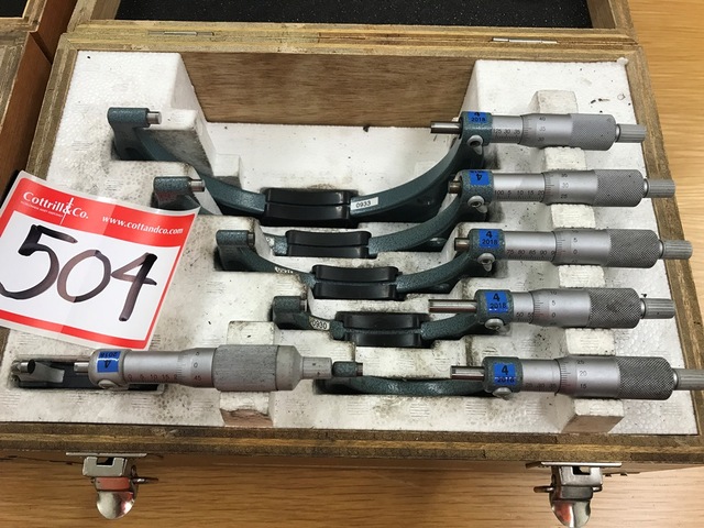 Qty of Metric Micrometers