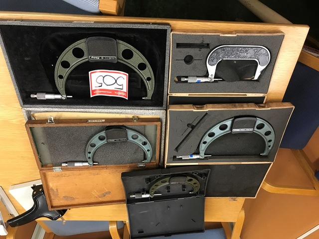 Qty of Metric Micrometers