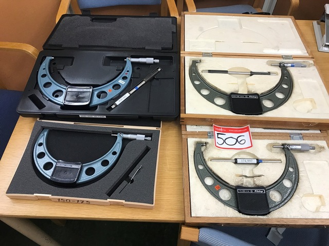 Qty of Metric Micrometers