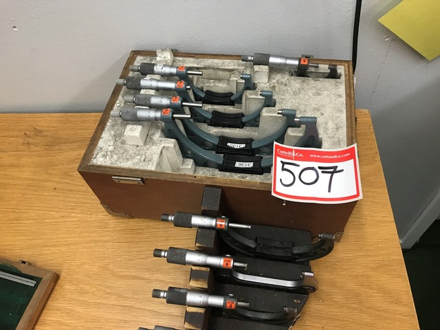 Qty of Metric Micrometers