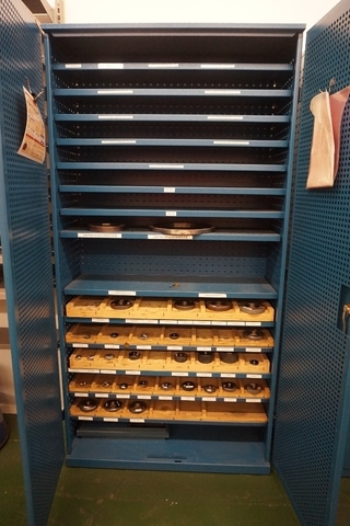 Cupboard with Qty of External Gauges