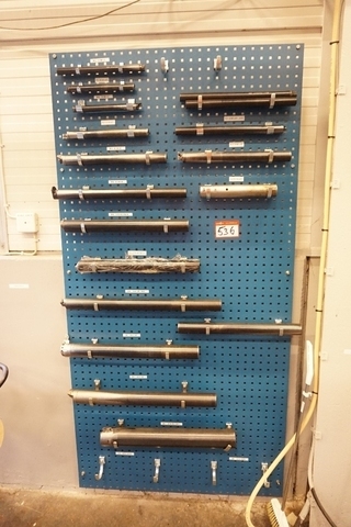 Rack with Qty of Anti-vibration Boring Bars