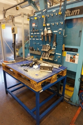 Bench 120mm x 800mm including Centres, Drills and Drill Holders