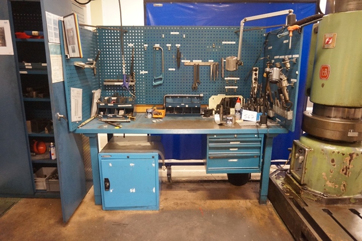 Bench 2m x 800mm with 3 Drawers