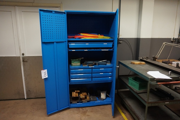 Cupboard with Cutters, Dies and Taps