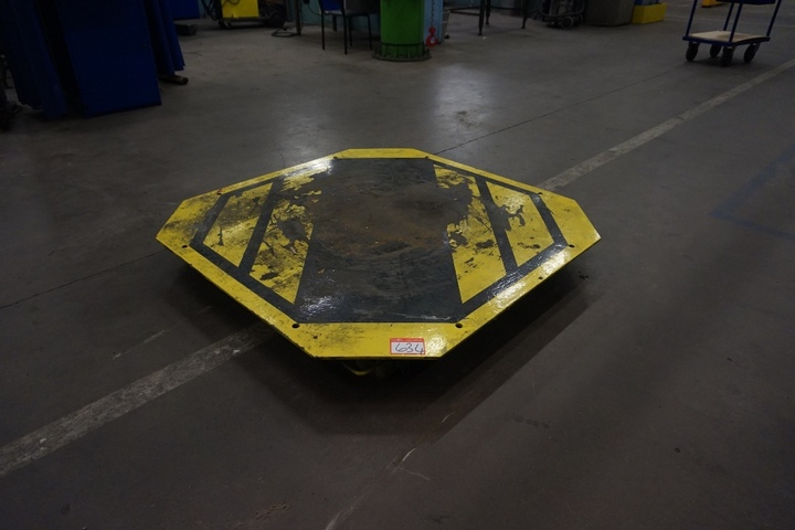 Skate Mounted Steel Plank