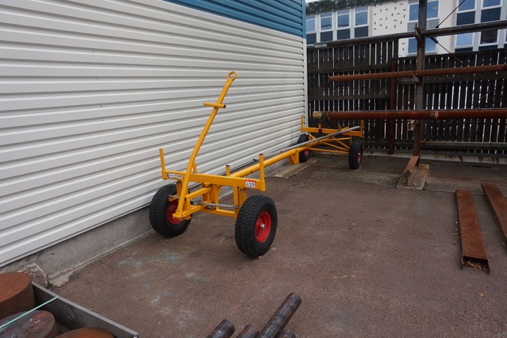 Skeleton Frames Pneumatic Tyres Trolley
