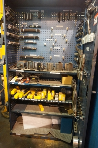Cupboard with U Drills, Tooling for SMT Machine, Carbide Tips and Sets of Jaws