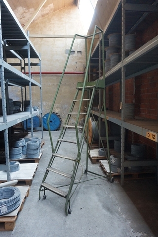 8 Step Mobile Step Ladder