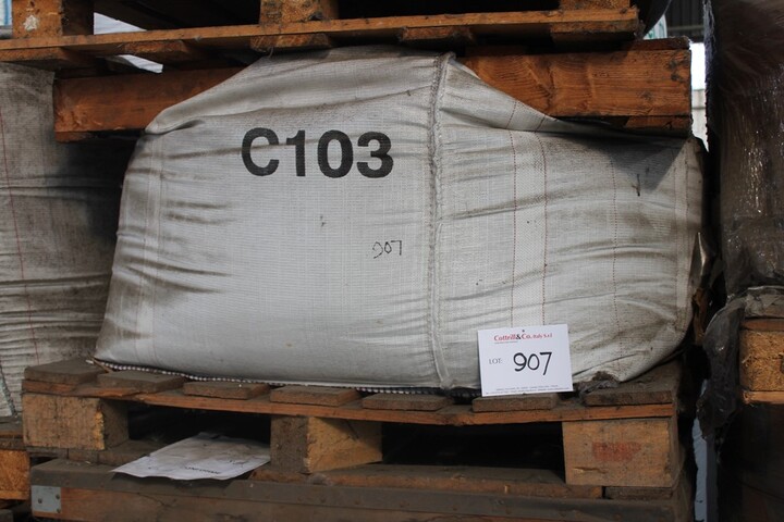 Approx 400 kg of Plastic Material VB – 01 Color CAZN Grey 7000