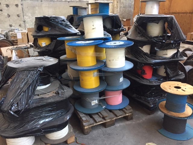 Miscellaneous Reels of Fibre Optic Cabling