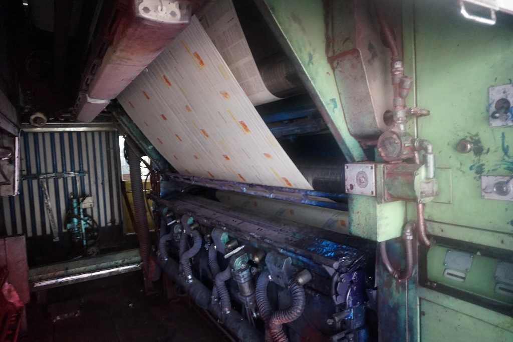 Cerutti 135R Eight Unit Rotogravure Printing Press