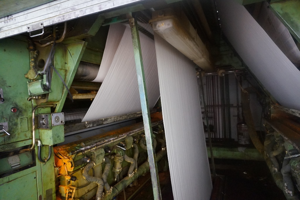 Cerutti 135R Eight Unit Rotogravure Printing Press