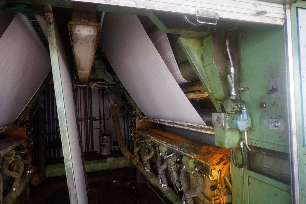 Cerutti 135R Eight Unit Rotogravure Printing Press