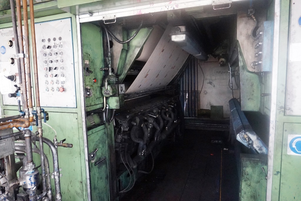 Cerutti 135R Eight Unit Rotogravure Printing Press