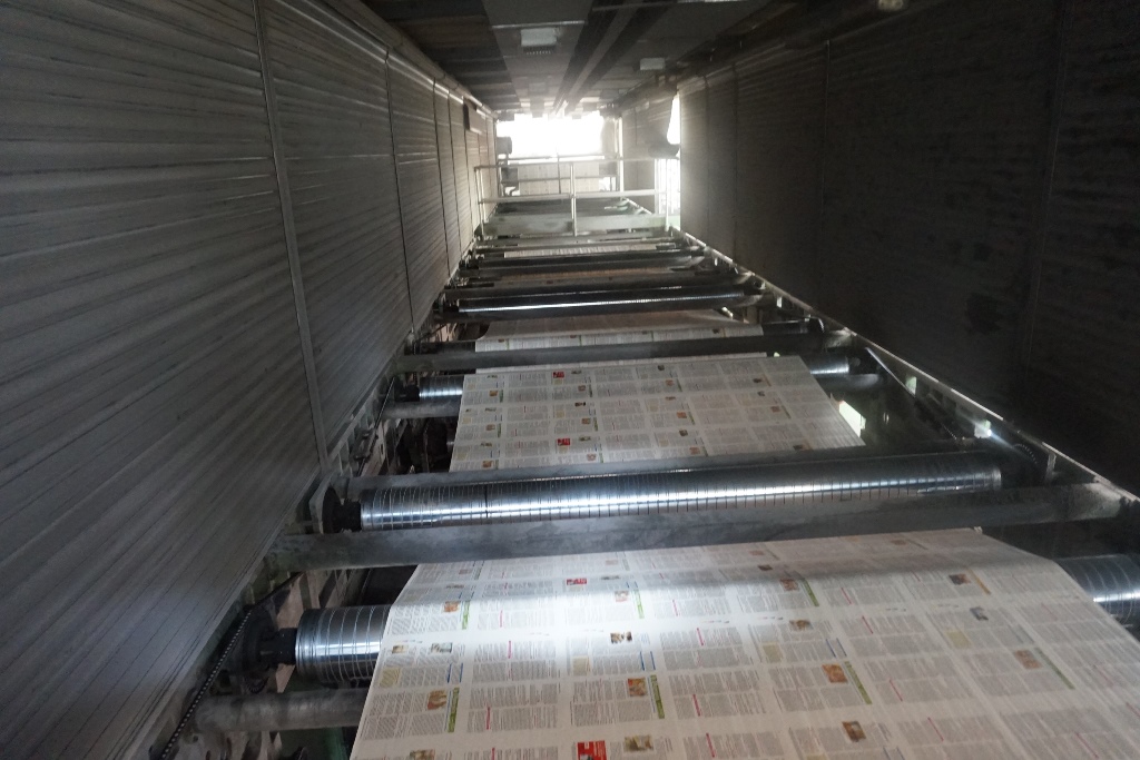 Cerutti 135R Eight Unit Rotogravure Printing Press