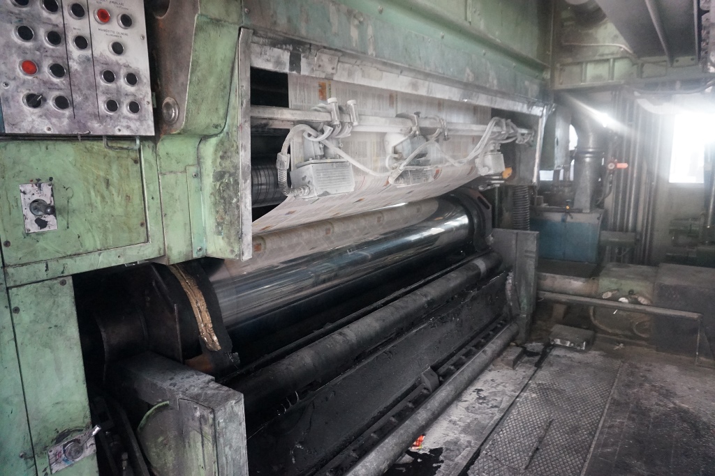 Cerutti 135R Eight Unit Rotogravure Printing Press