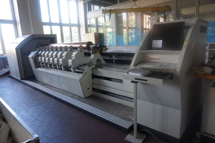 Hell Gravure Systems HelioKlischograph K406 9-Head Publication Engraver