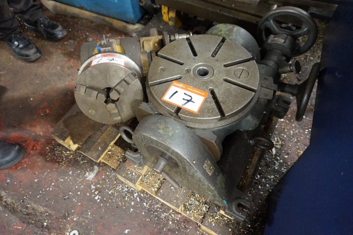 Cincinatti Dividing Head 200mm Chuck, 300mm Dividing Head