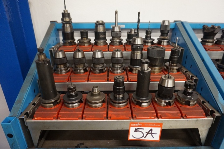 BT 40 Tooling in Rack