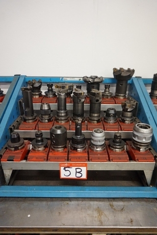 BT 40 Tooling in Rack