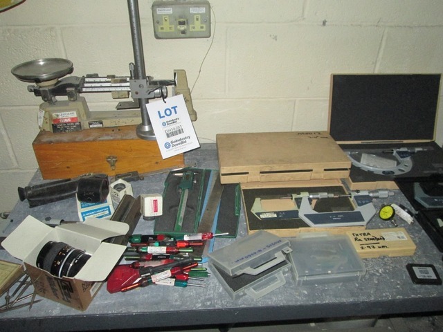 MITUTOYO Assorted Measuring equipment