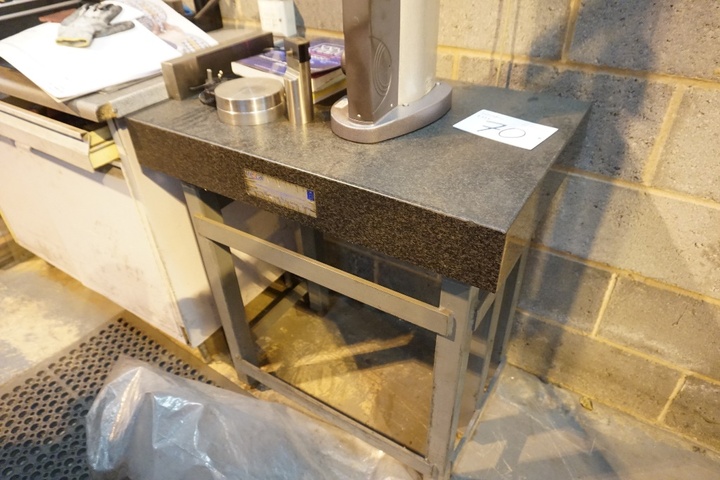Granite Table 770mm x 510mm
