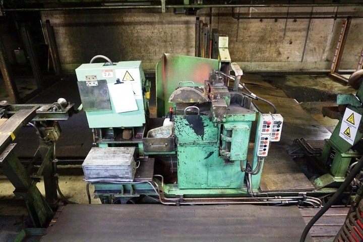 Circular Sawing Unit for Tubes from Pilger Mill with Pre Straightener