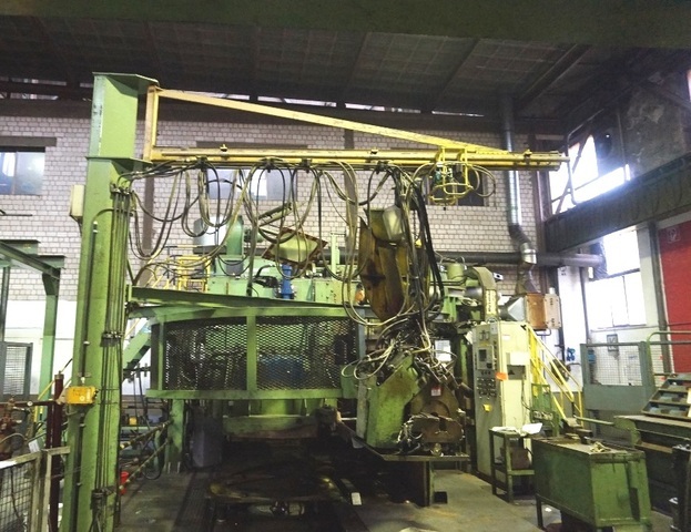 Friedr. Krollman HRA 4/65KVH Counter Balanced Crimping/Pointing Machine