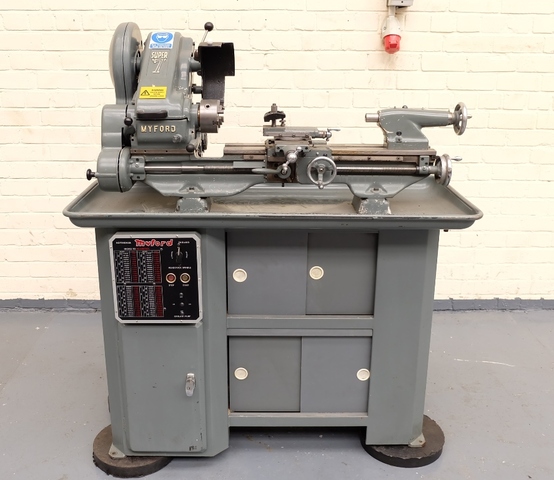 Myford Super 7 Centre Lathe with Clutch