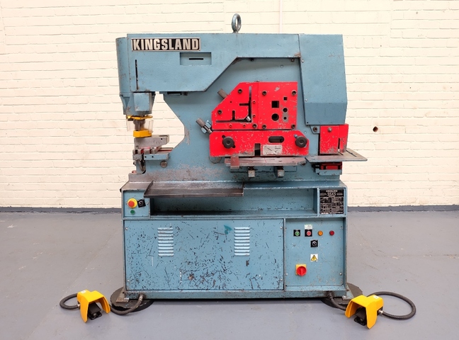 Kingsland Type 55XS 55 Ton Hydraulic Iron Worker