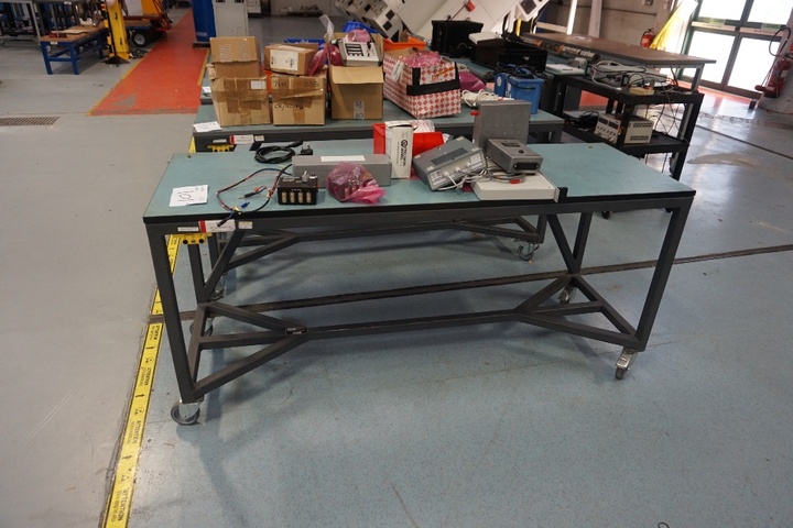 (3) Mobile Anti-static Trolleys