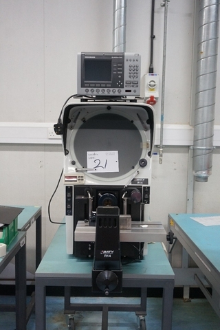 Baty International R14XL Shadow Graph, Heidenhain Quadra-Chek Dro