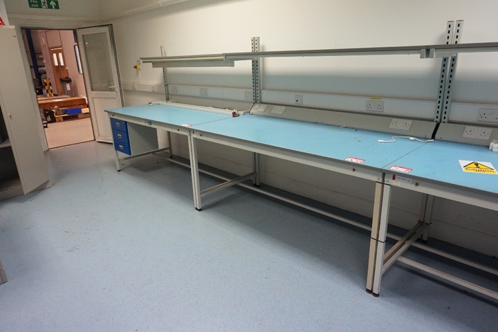 (2) Anti-static Work Benches