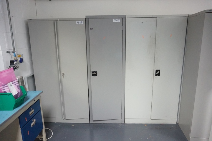 (4) Storage Cabinets