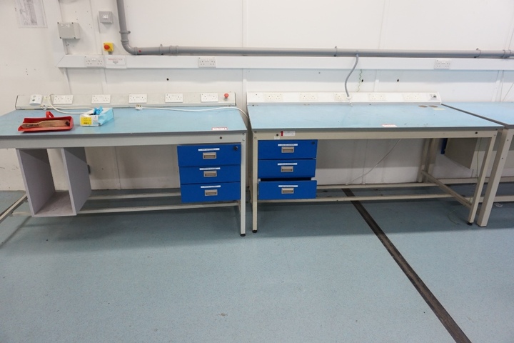(4) Anti-Static Work Benches