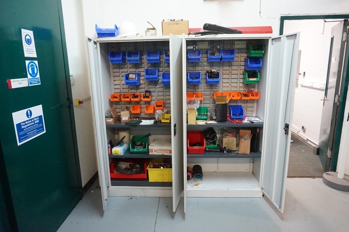 (2) Storage Cabinets