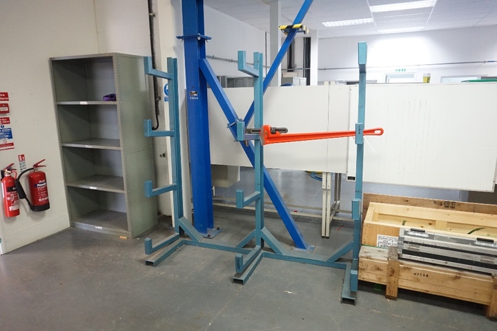 (5) Material Racks