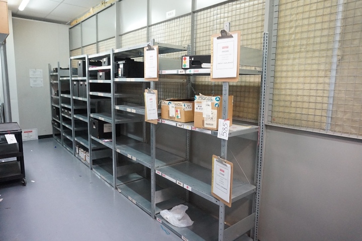 Large Qty of Light Duty Racking