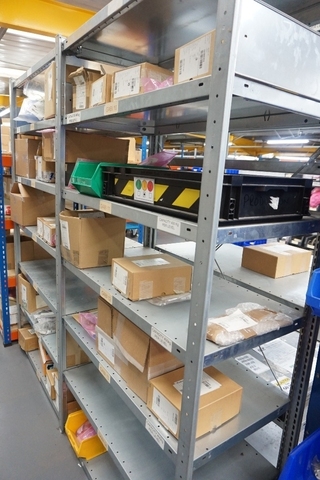 Qty of Silver Racking