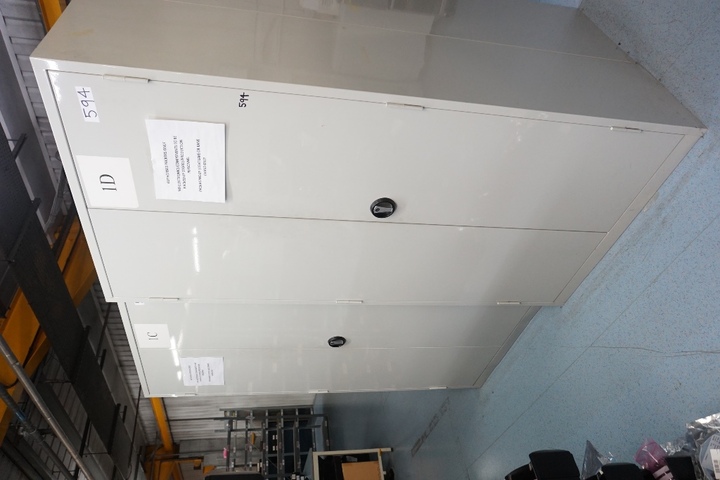 (4) Storage Cabinets