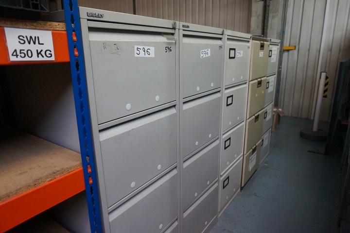 (5) Filing Cabinets