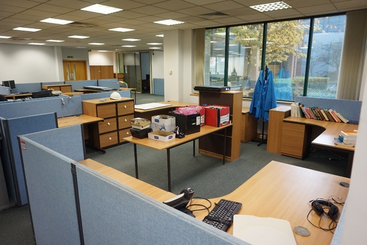 Qty of Office Furniture including 4 Desks